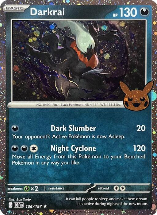 Darkrai (136/197) (Cosmos Holo) [Trick or Trade 2024] (Online Only)