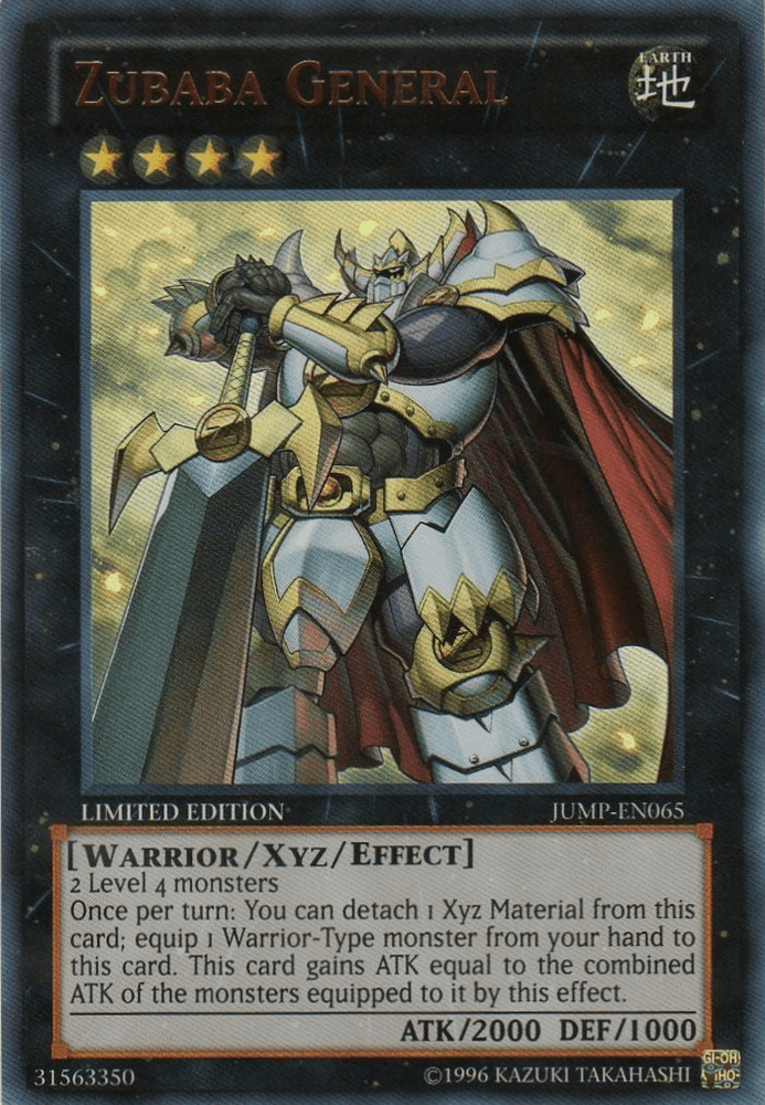 Zubaba General [JUMP-EN065] Ultra Rare (ONLINE ORDER ONLY)