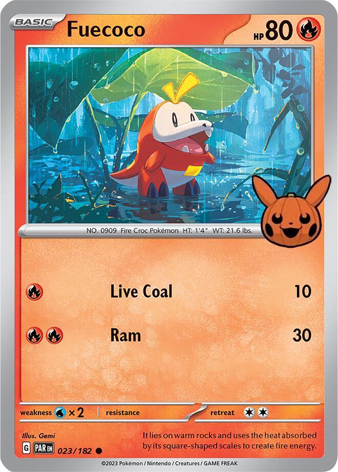 Fuecoco (023/182) [Trick or Trade 2024] (Online Only)