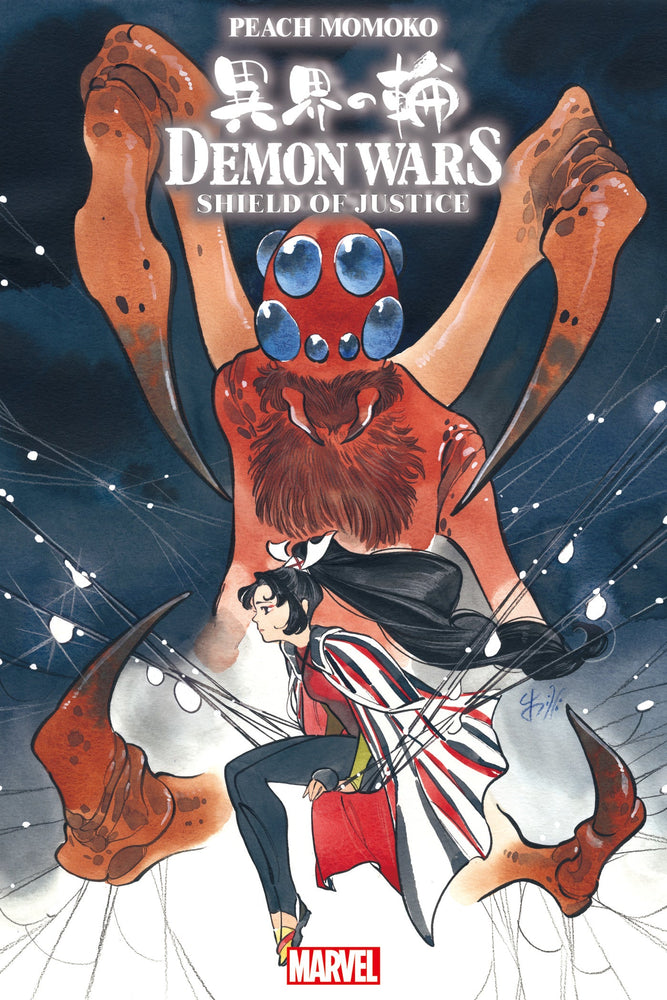 Demon Wars Shield Of Justice #1 C Peach Momoko Variant (11/16/2022) Marvel (ONLINE ORDER ONLY)