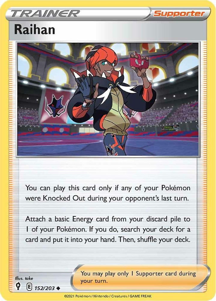 Raihan (152/203) [Sword & Shield: Evolving Skies] (Online Only)