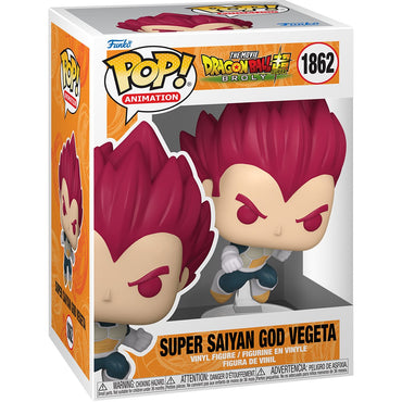 Dragon Ball Super: Broly Super Saiyan God Vegeta Funko Pop! Vinyl Figure #1862 (ONLINE ORDER ONLY)