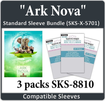 "Ark Nova" Board Game Compatible Card Sleeve Bundle (8810 X 3) (ONLINE ORDER ONLY)