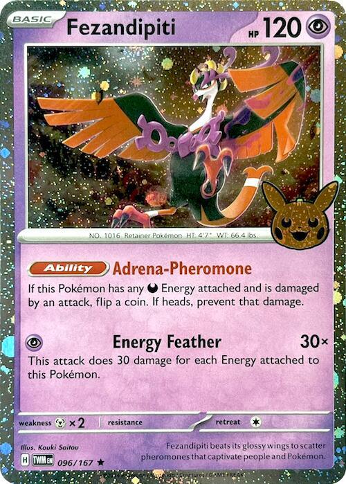 Fezandipiti (096/167) (Cosmos Holo) [Trick or Trade] (Online Only)