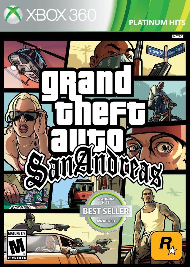 Grand Theft Auto: San Andreas (Platinum Hits) (Xbox 360) (ONLINE ORDER ONLY)