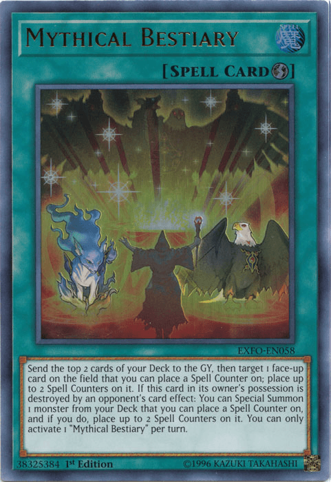 Mythical Bestiary [EXFO-EN058] Ultra Rare (ONLINE ORDER ONLY)
