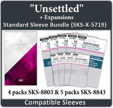 "Unsettled" All In Compatible Card Sleeve Bundle (8803 X 4, 8843 X 5) (ONLINE ORDER ONLY)