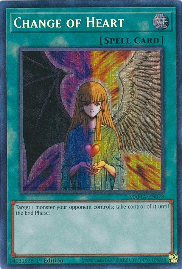 Change of Heart [MAMA-EN078] Secret Pharaoh's Rare (ONLINE ORDER ONLY)