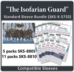 "The Isofarian Guard" Compatible Card Sleeve Bundle (8805 X 5 + 8810 X 11) (ONLINE ORDER ONLY)