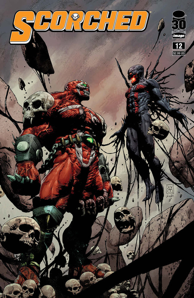 Spawn Scorched #12 B Valerio Giangiordano Variant (11/23/2022) Image (ONLINE ORDER ONLY)