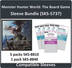 "Monster Hunter World: The Board Game" Compatible Card Sleeves (8810 X 5, 8840 X 1) (ONLINE ORDER ONLY)