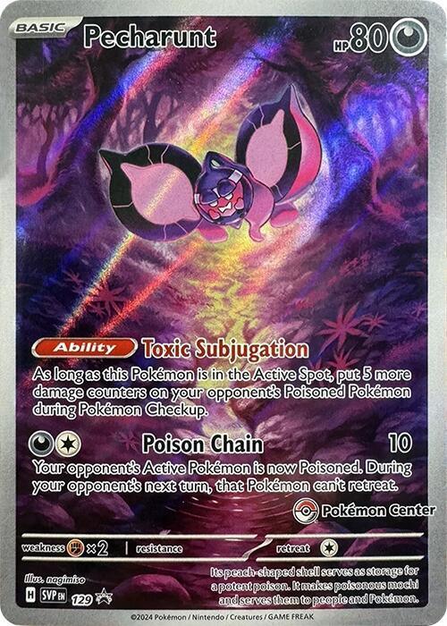 Pecharunt (129) (Pokemon Center Exclusive) [Scarlet & Violet: Black Star Promos] (Online Only)