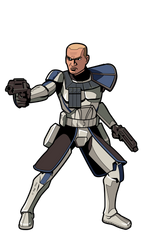 FiGPiN: Star Wars - Captain Rex [No Helmet] #573 (ONLINE ORDER ONLY)
