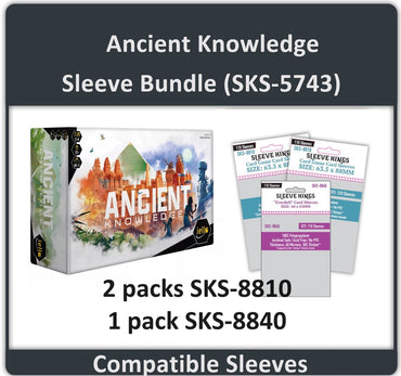 "Ancient Knowledge" Compatible Card Sleeve Bundle (8810 x 2 + 8840 x 1) (ONLINE ORDER ONLY)