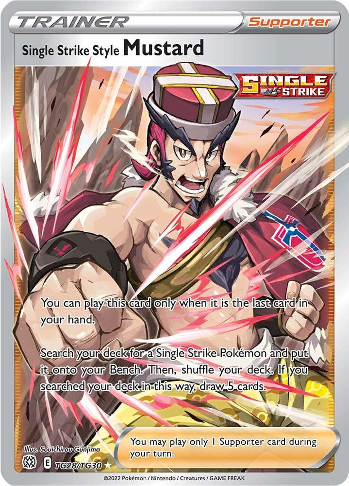 Single Strike Style Mustard (TG28/TG30) [Sword & Shield: Brilliant Stars] (Online Only)