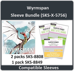 "Wyrmspan" Compatible Card Sleeve Bundle (8808 x 2, 8849 x 1) (ONLINE ORDER ONLY)
