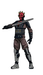 FiGPiN: Star Wars - Darth Maul [Darksaber] #575 (ONLINE ORDER ONLY)