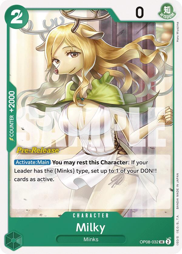Milky [Two Legends Pre-Release Cards] (ONLINE ORDER ONLY)