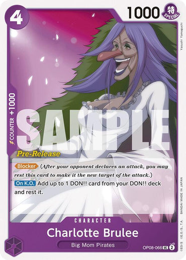 Charlotte Brulee [Two Legends Pre-Release Cards] (ONLINE ORDER ONLY)