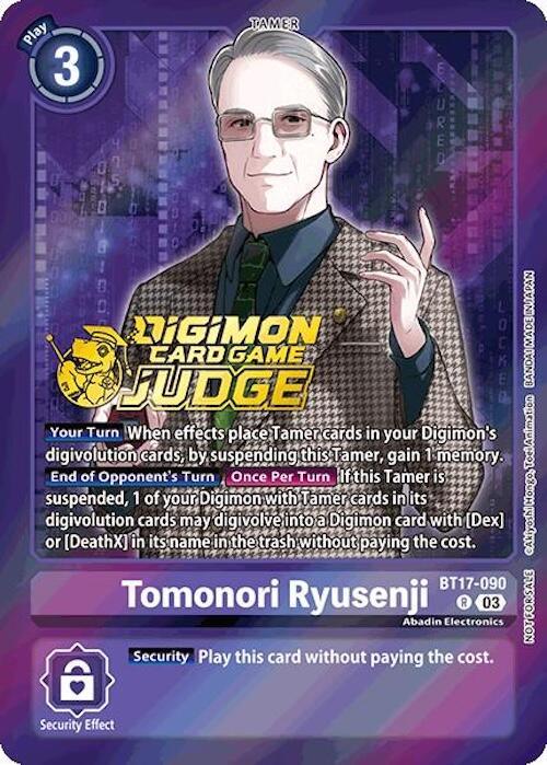 Tomonori Ryusenji [BT17-090] (Judge Pack 6) [Secret Crisis] (ONLINE ORDER ONLY)