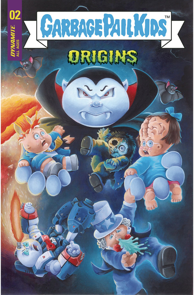 Garbage Pail Kids Origins #2 E 1:10 Bekki Sharp Virgin Variant (11/09/2022) Dynamite (ONLINE ORDER ONLY)