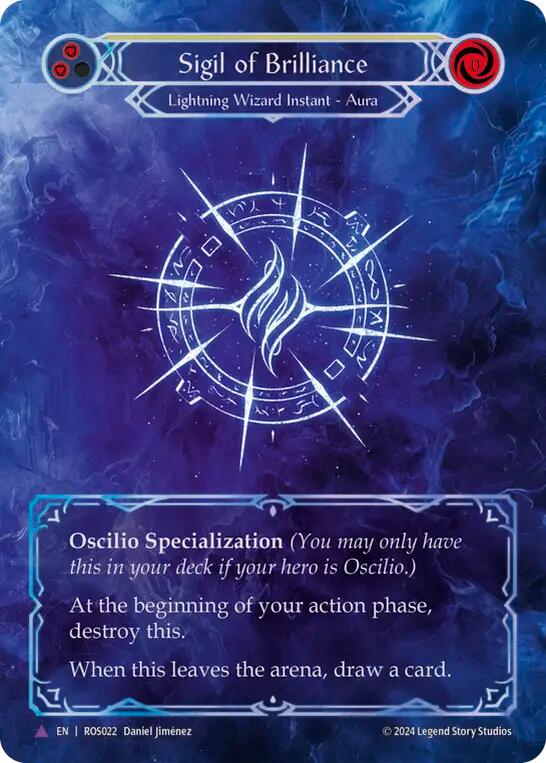 Sigil of Brilliance (Marvel) [ROS022] (Rosetta)  Cold Foil