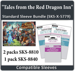 "Tales from the Red Dragon Inn" Card Sleeve Bundle (8810 X 2 + 8840 X 1) (ONLINE ORDER ONLY)