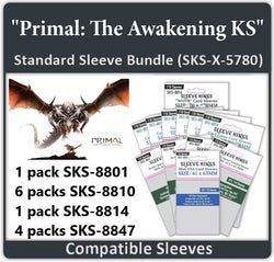 "Primal: The Awakening KS" Sleeve Bundle (8801 X 1 + 8810 X 6 + 8814 X 1 + 8847 X 4) (ONLINE ORDER ONLY)