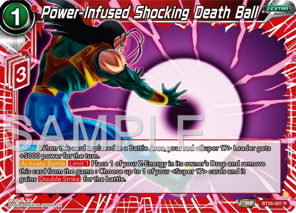 Power-Infused Shocking Death Ball (BT26-007) [Ultimate Advent] (ONLINE ORDER ONLY)