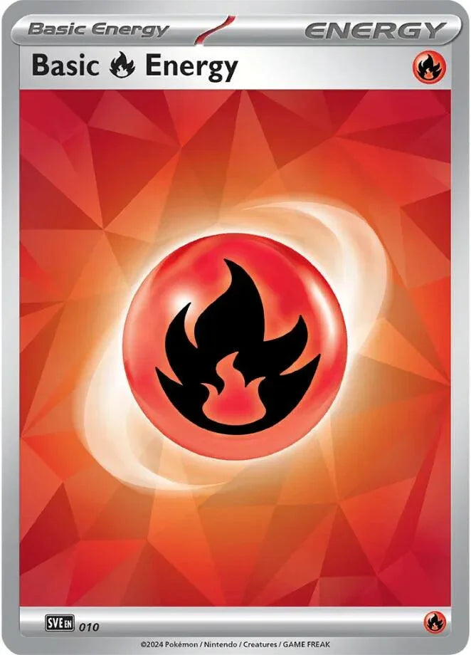 Basic Fire Energy (010)(Holo) [Scarlet & Violet: Stellar Crown] (ONLINE ORDER ONLY)