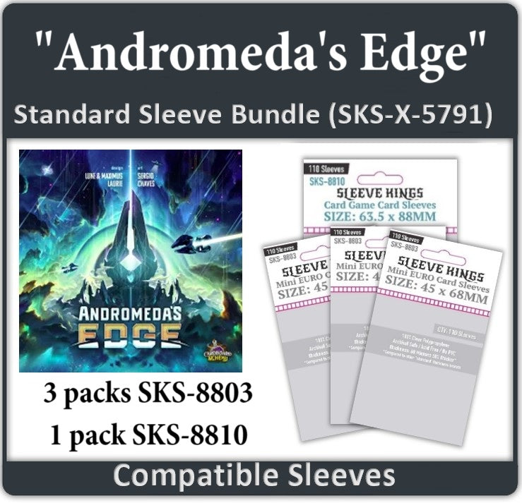 "Andromeda's Edge" Compatible Card Sleeve Bundle (8803 x 3, 8810 x 1) (ONLINE ORDER ONLY)