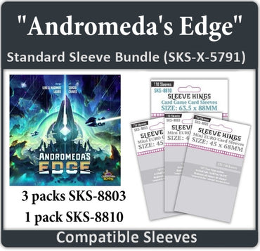 "Andromeda's Edge" Compatible Card Sleeve Bundle (8803 x 3, 8810 x 1) (ONLINE ORDER ONLY)