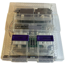 Custom Clear Super Nintendo System - SNES (Refurbished) (Online Order Only)