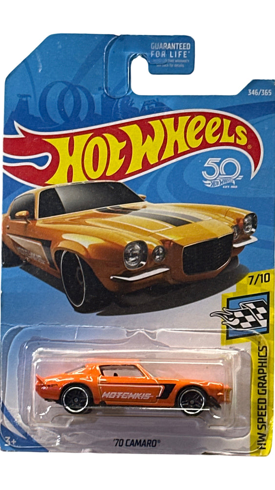 Hot Wheels (2018) HW Speed Graphics '7/10 70 Camaro 346/365 (Online Order Only)