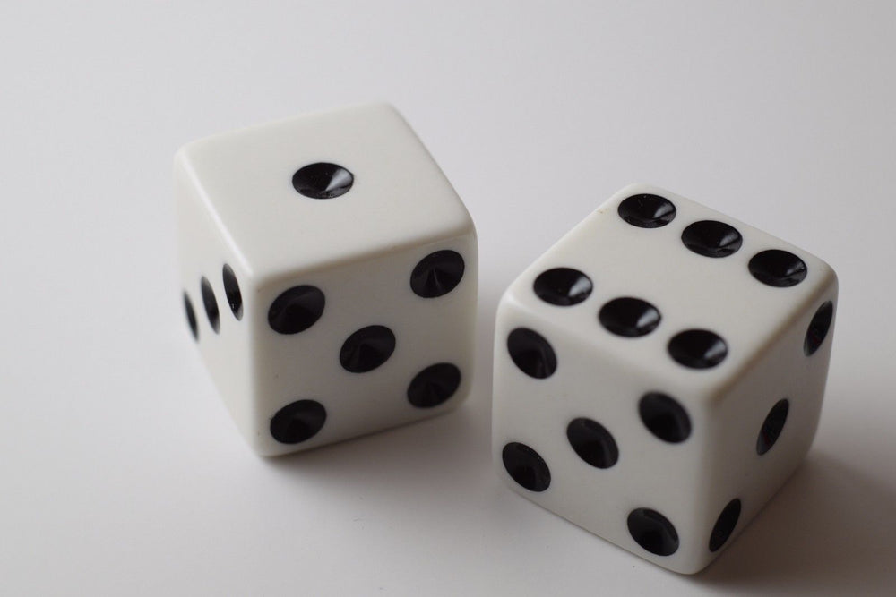 Jumbo 25mm 1 inch White (1) Dice RPG Board Game D6 Koplow Large Huge Dice (Online Only)