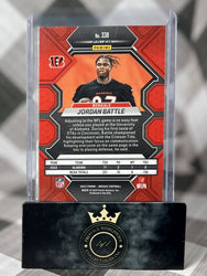 Jordan Battle 2023 Mosaic Blue Reactive Rookie #338 Cincinnati Bengals RC (ONLINE ORDER ONLY)