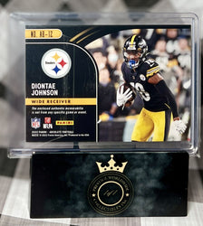 Diontae Johnson 2022 Panini Absolute Burners Patch #AB-12 Pittsburgh Steelers SP (ONLINE ORDER ONLY)