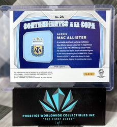 Alexis Mac Allister 2023-24 Prizm Copa America Contendientes Silver #24 ARG (ONLINE ORDER ONLY)