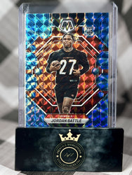 Jordan Battle 2023 Mosaic Blue Reactive Rookie #338 Cincinnati Bengals RC (ONLINE ORDER ONLY)
