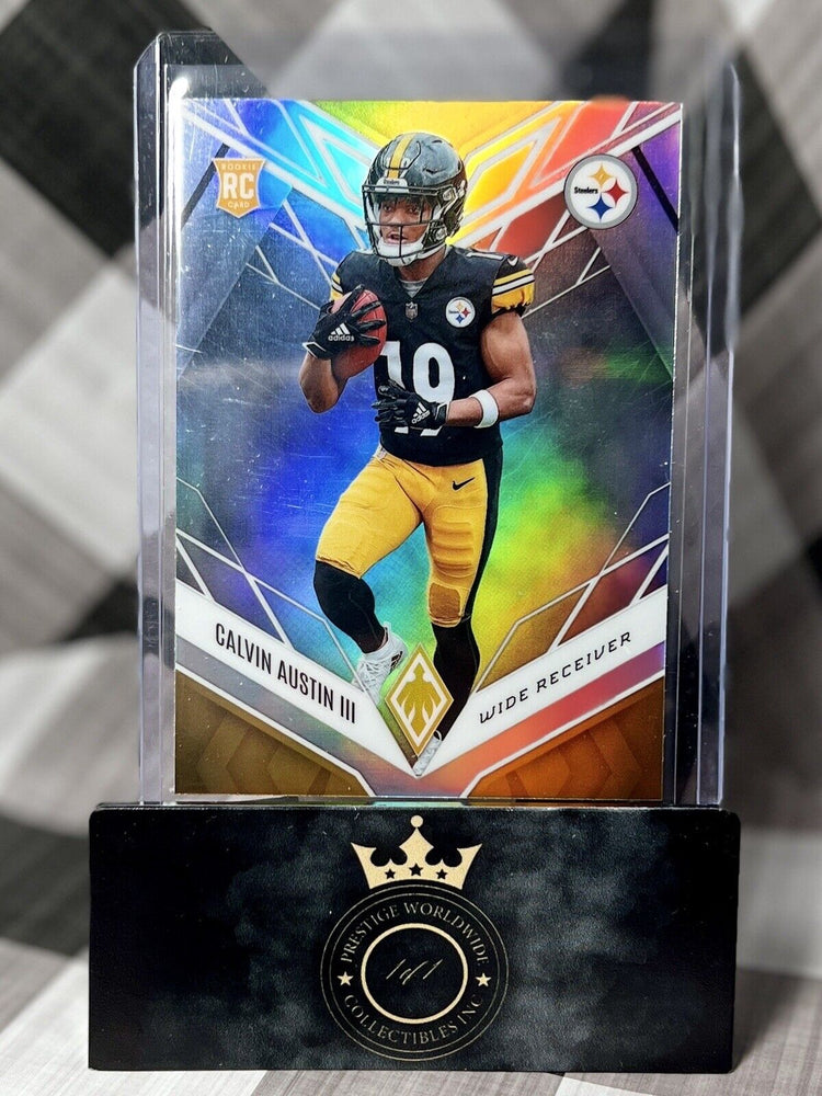 Calvin Austin III 2022 Panini Phoenix Silver Rookie #136 Pittsburgh Steelers RC (ONLINE ORDER ONLY)