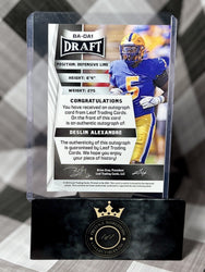 Deslin Alexandre 2023 Leaf Draft Red Rookie Auto #BA-DA1 Pitt & NY Jets RC (ONLINE ORDER ONLY)