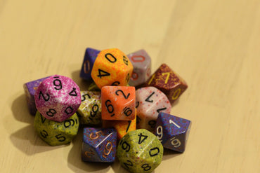 Random Set of 6 d10 Ten Sided RPG Dungeons and Dragons Dice (6) Chessex Magic (Online Only)