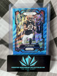 Tyler Boyd 2023 Panini Prizm Blue Wave Prizm /199 #63 Bengals & Titans (ONLINE ORDER ONLY)