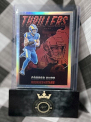 Cooper Kupp 2022 Rookies & Stars Thrillers Silver Prizm #TH-13 LA Rams (ONLINE ORDER ONLY)
