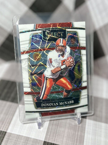 Donovan McNabb 2022 Select Draft Picks White Lazer #63 Eagles & Syracuse HOF QB (ONLINE ORDER ONLY)