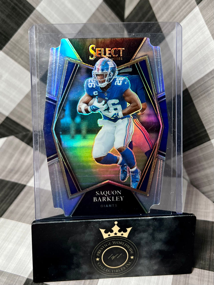Saquan Barkley 2021 Select Premier Level Die Cut #126 (ONLINE ORDER ONLY)