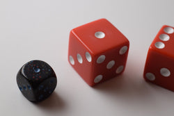 Jumbo 25mm 1 inch Red Dice RPG Board Game D6 Koplow Large Huge Dice (sold per die) (Online Only)