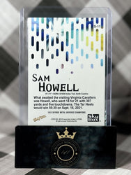 Sam Howell 2022 Skybox Premium Metal Universe Champions Rookie #S-11 Commanders (ONLINE ORDER ONLY)