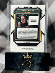 Ja’Kobe Walter 2023 Panini Prizm Draft Picks Red Ice #27 Baylor Bears Prospect (ONLINE ORDER ONLY)