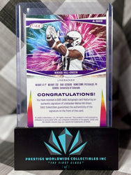 Nikhai Hill-Green 2025 Sage Rookie Auto Fireworks #A-NHG Colorado Buffaloes (ONLINE ORDER ONLY)